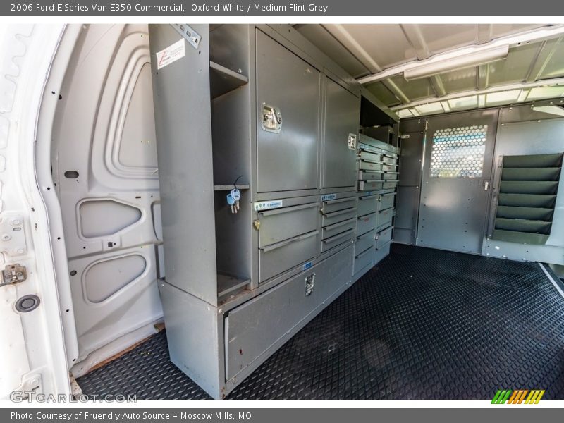 Oxford White / Medium Flint Grey 2006 Ford E Series Van E350 Commercial