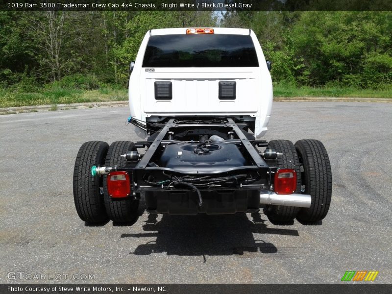 Bright White / Black/Diesel Gray 2019 Ram 3500 Tradesman Crew Cab 4x4 Chassis