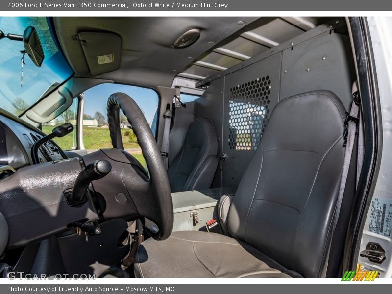Oxford White / Medium Flint Grey 2006 Ford E Series Van E350 Commercial