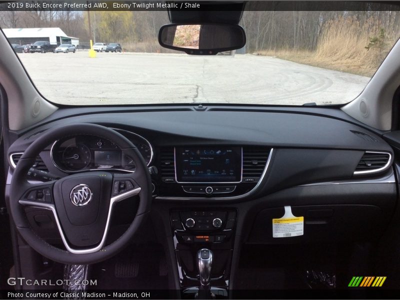 Ebony Twilight Metallic / Shale 2019 Buick Encore Preferred AWD