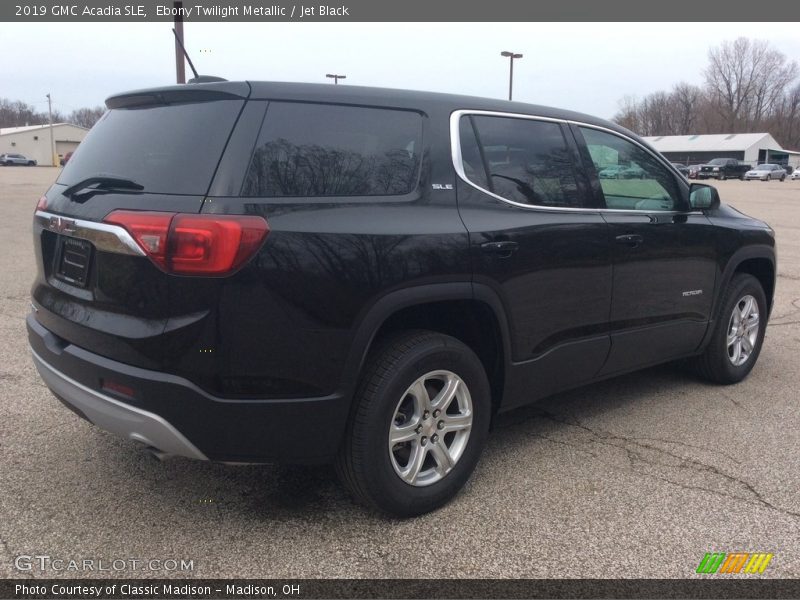 Ebony Twilight Metallic / Jet Black 2019 GMC Acadia SLE