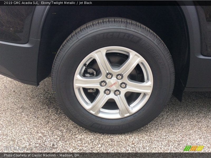 Ebony Twilight Metallic / Jet Black 2019 GMC Acadia SLE