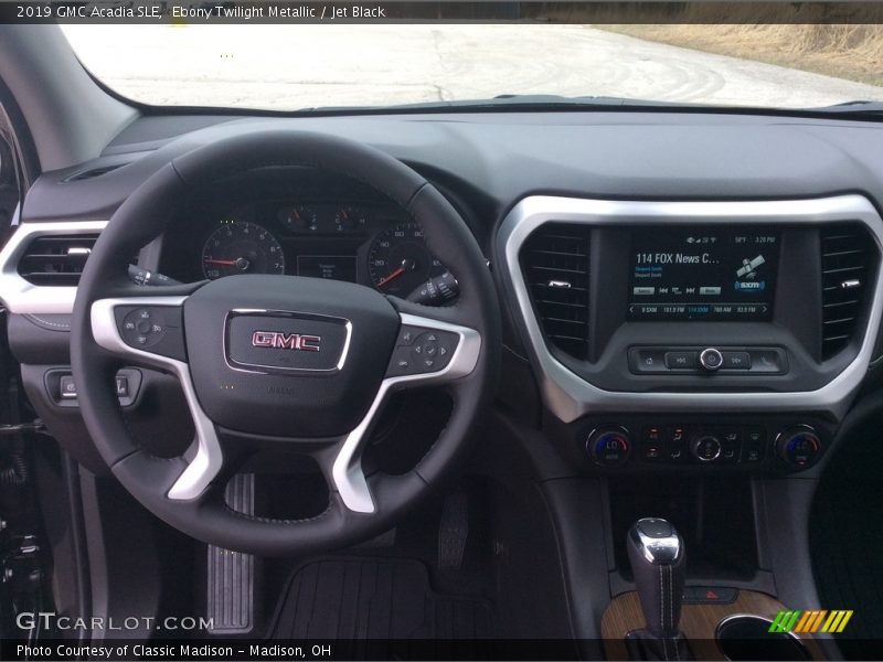 Ebony Twilight Metallic / Jet Black 2019 GMC Acadia SLE