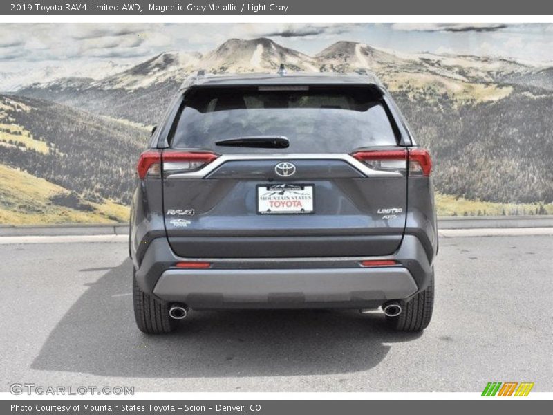 Magnetic Gray Metallic / Light Gray 2019 Toyota RAV4 Limited AWD