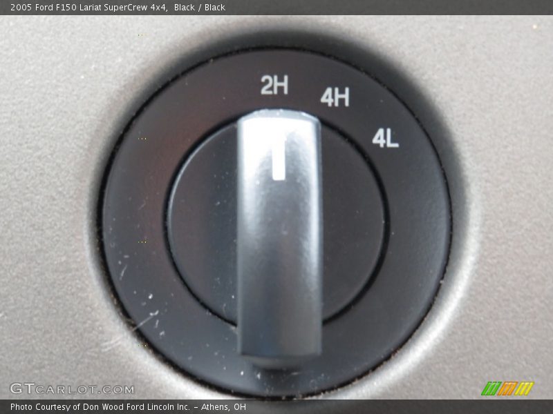 Black / Black 2005 Ford F150 Lariat SuperCrew 4x4