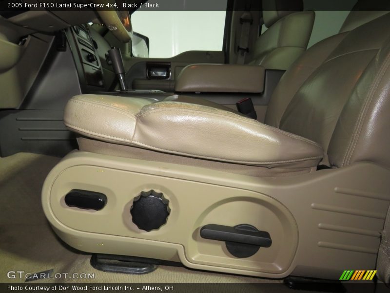Black / Black 2005 Ford F150 Lariat SuperCrew 4x4