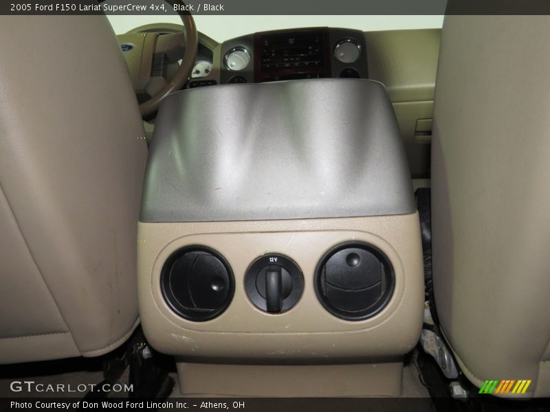 Black / Black 2005 Ford F150 Lariat SuperCrew 4x4