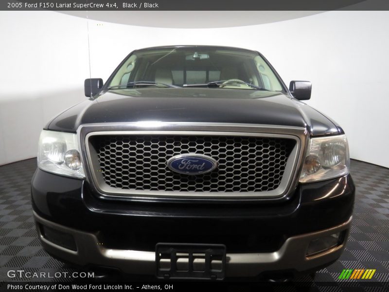 Black / Black 2005 Ford F150 Lariat SuperCrew 4x4
