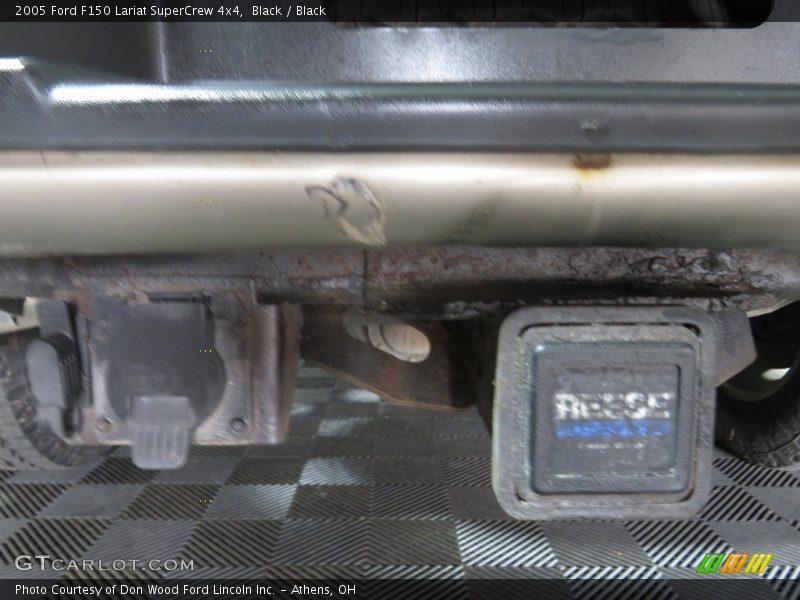 Black / Black 2005 Ford F150 Lariat SuperCrew 4x4