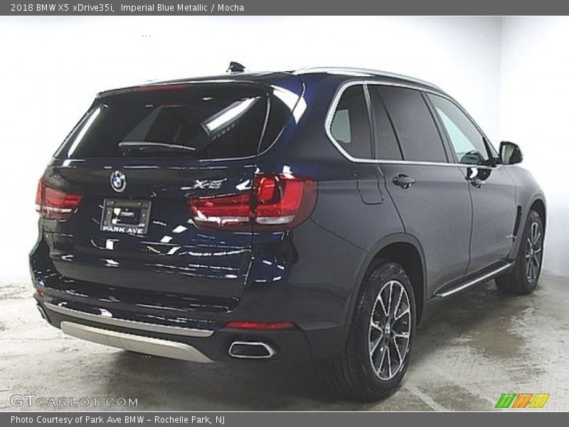 Imperial Blue Metallic / Mocha 2018 BMW X5 xDrive35i