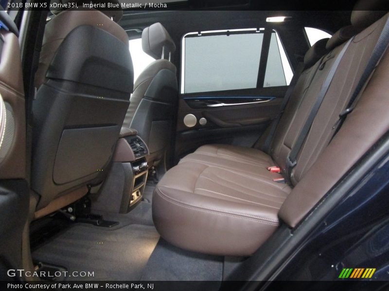 Imperial Blue Metallic / Mocha 2018 BMW X5 xDrive35i