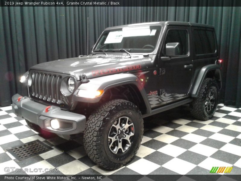 Granite Crystal Metallic / Black 2019 Jeep Wrangler Rubicon 4x4