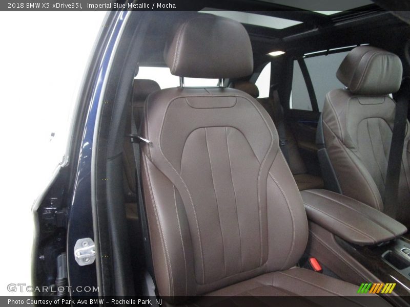 Imperial Blue Metallic / Mocha 2018 BMW X5 xDrive35i