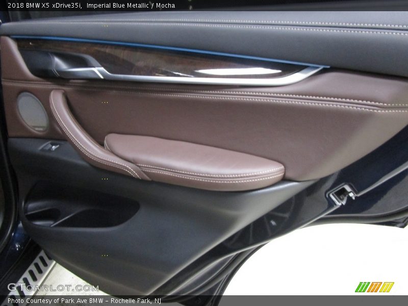 Imperial Blue Metallic / Mocha 2018 BMW X5 xDrive35i