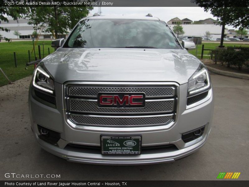 Quicksilver Metallic / Ebony 2015 GMC Acadia Denali AWD