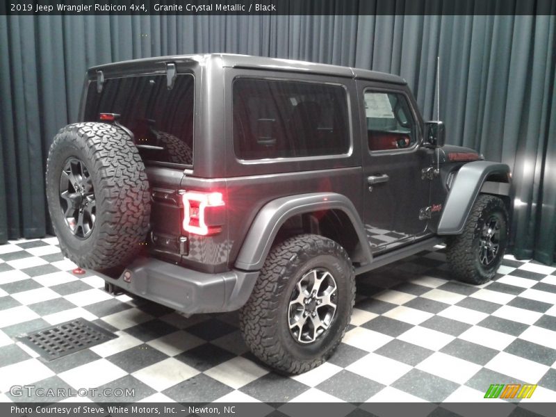 Granite Crystal Metallic / Black 2019 Jeep Wrangler Rubicon 4x4