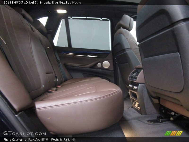 Imperial Blue Metallic / Mocha 2018 BMW X5 xDrive35i