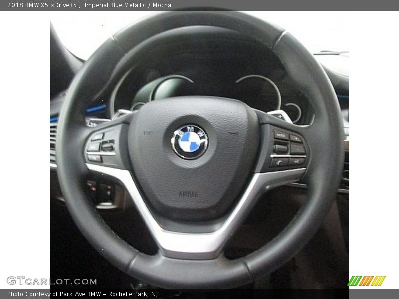Imperial Blue Metallic / Mocha 2018 BMW X5 xDrive35i