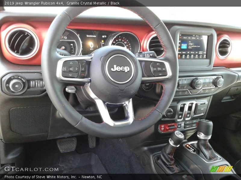 Granite Crystal Metallic / Black 2019 Jeep Wrangler Rubicon 4x4