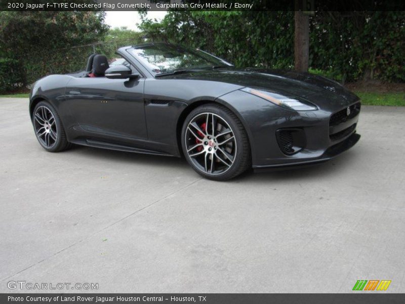  2020 F-TYPE Checkered Flag Convertible Carpathian Grey Metallic