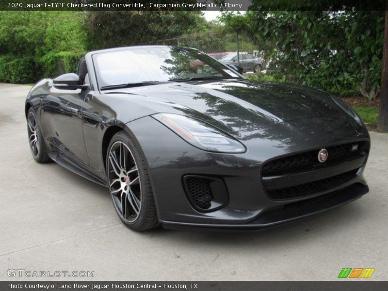 2020 F-TYPE Checkered Flag Convertible Carpathian Grey Metallic
