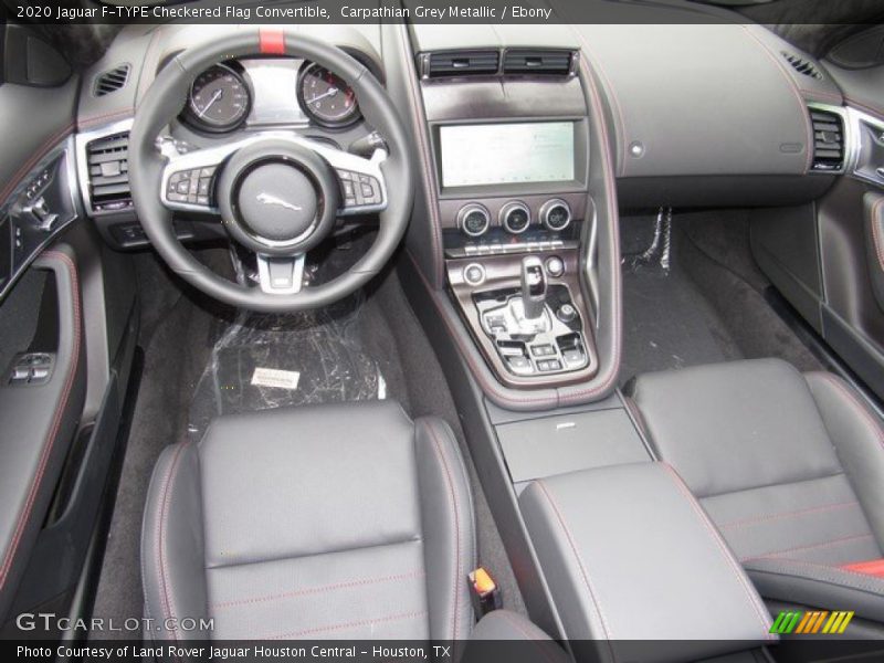 Carpathian Grey Metallic / Ebony 2020 Jaguar F-TYPE Checkered Flag Convertible
