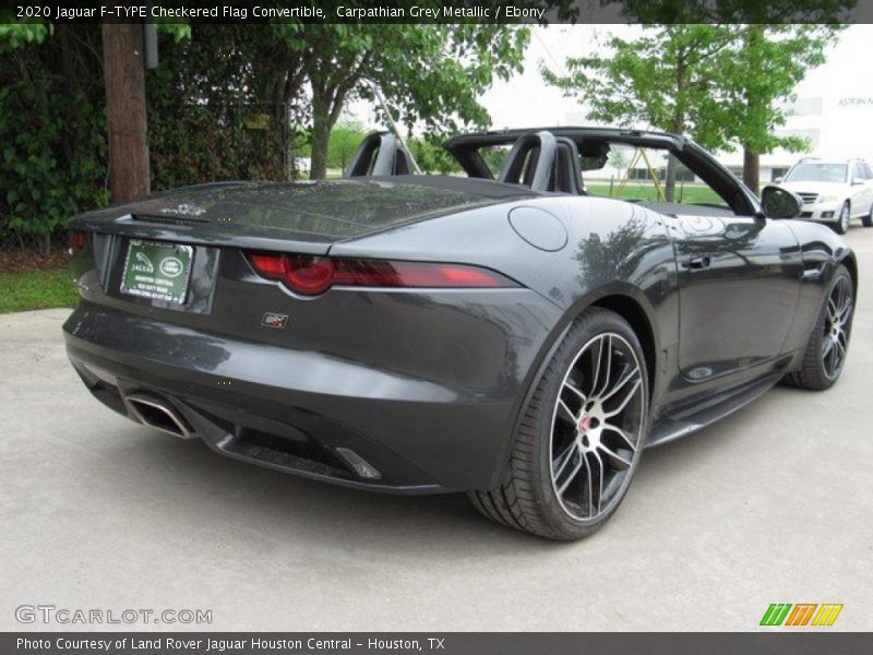 Carpathian Grey Metallic / Ebony 2020 Jaguar F-TYPE Checkered Flag Convertible