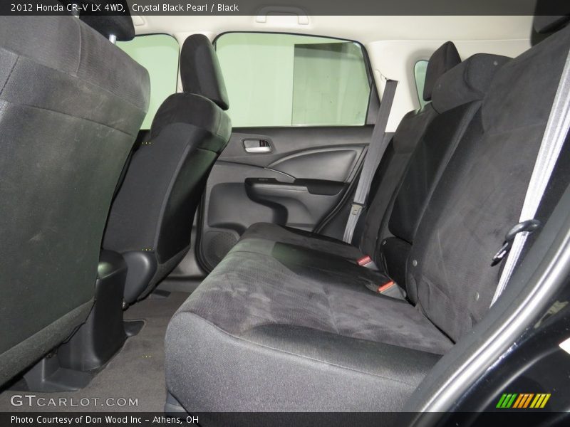 Crystal Black Pearl / Black 2012 Honda CR-V LX 4WD