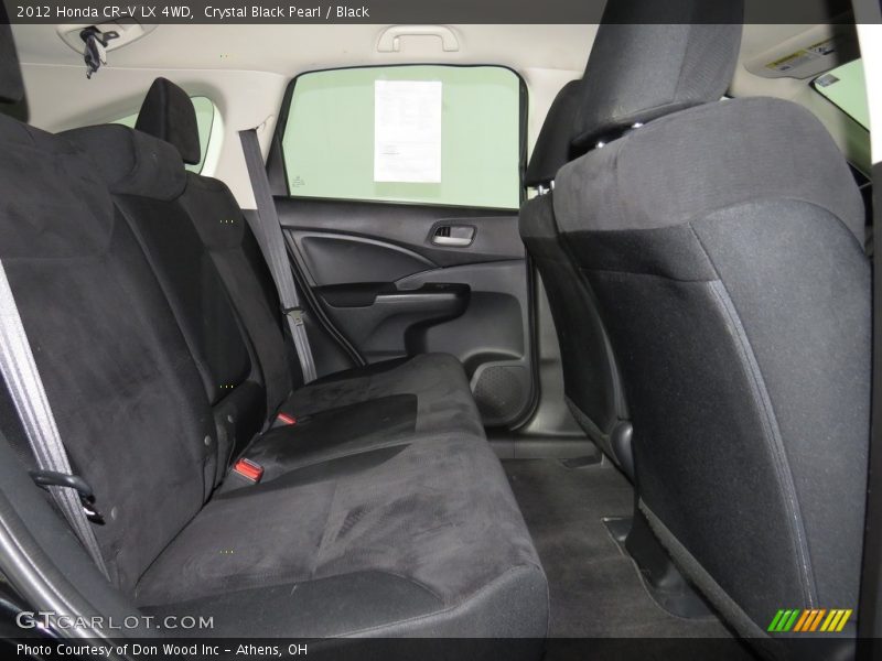 Crystal Black Pearl / Black 2012 Honda CR-V LX 4WD