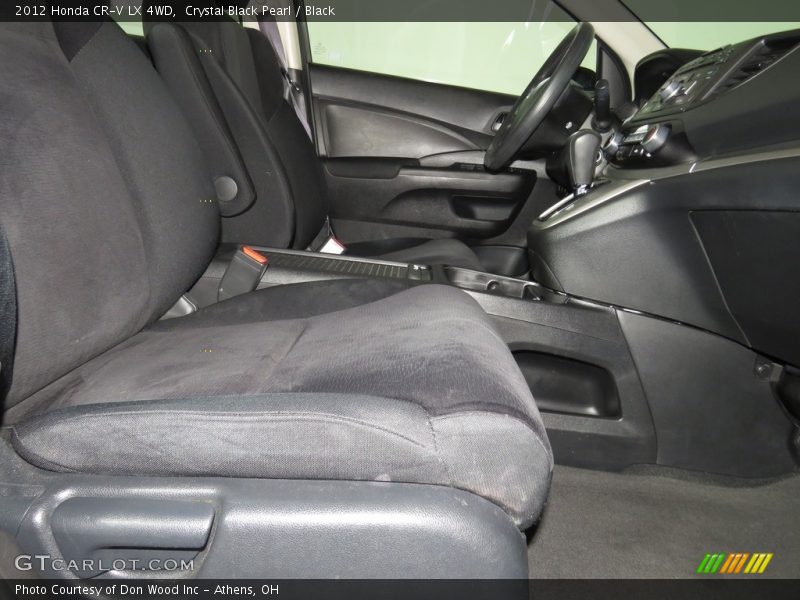 Crystal Black Pearl / Black 2012 Honda CR-V LX 4WD