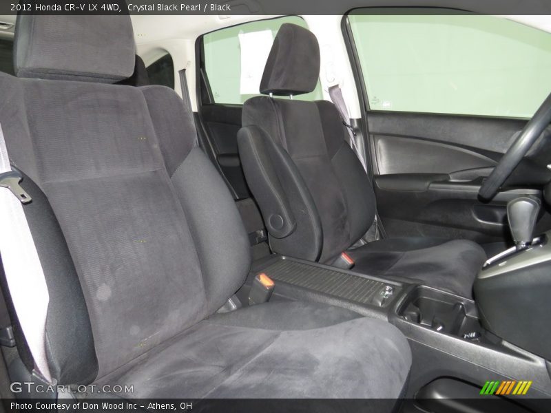 Crystal Black Pearl / Black 2012 Honda CR-V LX 4WD