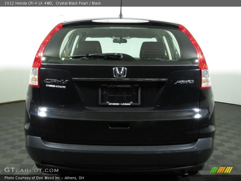 Crystal Black Pearl / Black 2012 Honda CR-V LX 4WD