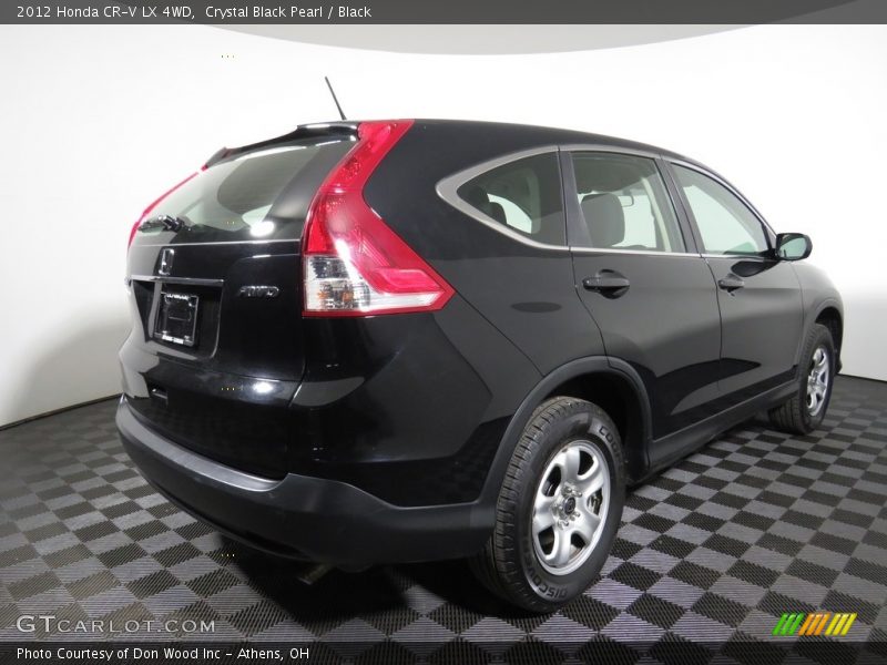 Crystal Black Pearl / Black 2012 Honda CR-V LX 4WD