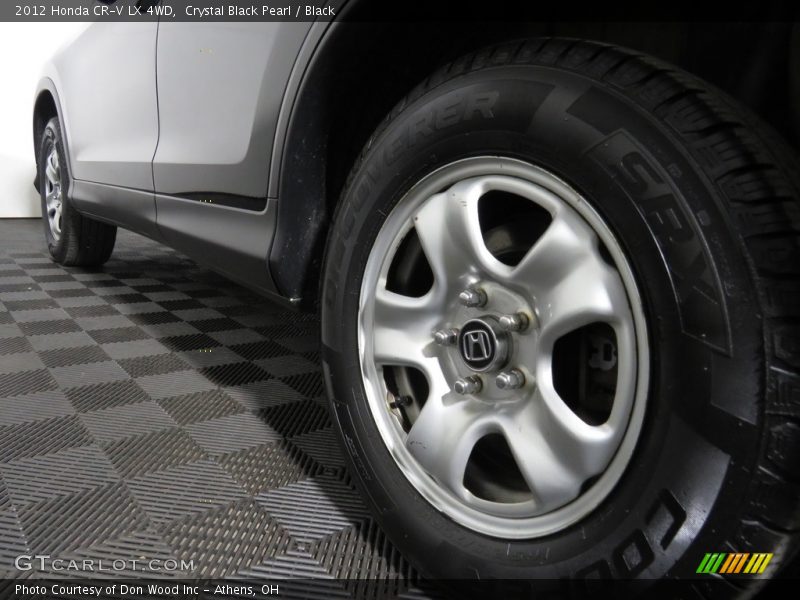 Crystal Black Pearl / Black 2012 Honda CR-V LX 4WD