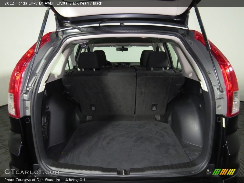 Crystal Black Pearl / Black 2012 Honda CR-V LX 4WD