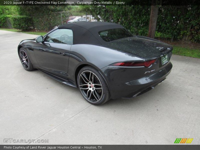 Carpathian Grey Metallic / Ebony 2020 Jaguar F-TYPE Checkered Flag Convertible