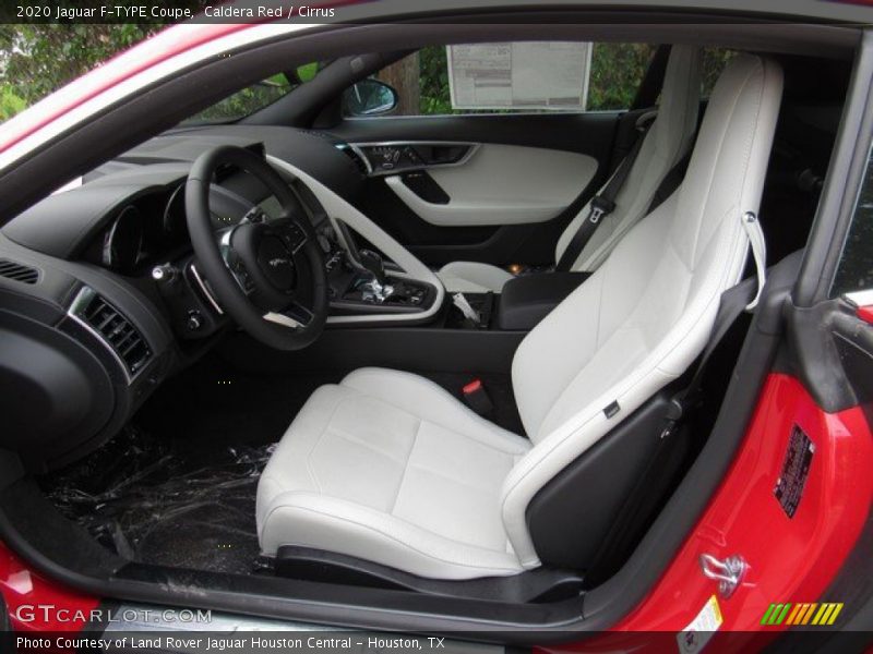  2020 F-TYPE Coupe Cirrus Interior