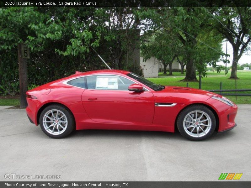  2020 F-TYPE Coupe Caldera Red