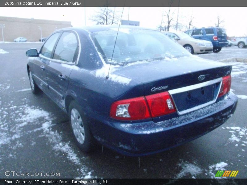 Imperial Blue / Gray 2005 Kia Optima LX