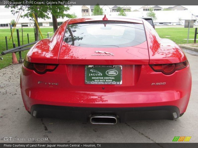 Caldera Red / Cirrus 2020 Jaguar F-TYPE Coupe