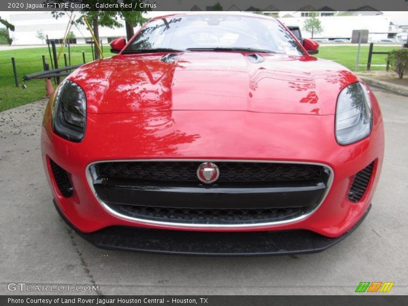 Caldera Red / Cirrus 2020 Jaguar F-TYPE Coupe