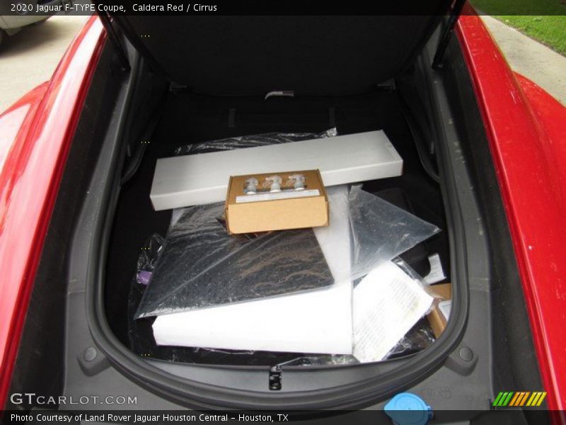  2020 F-TYPE Coupe Trunk