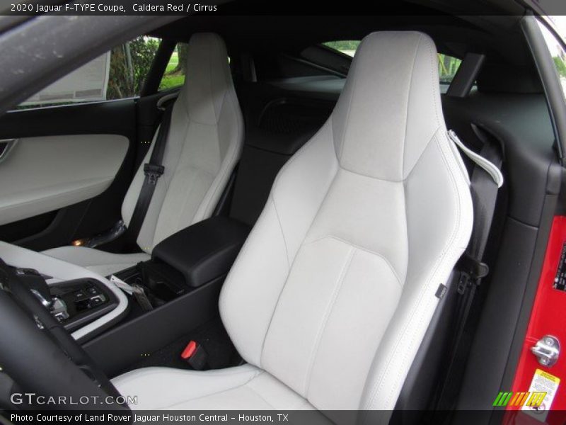 Front Seat of 2020 F-TYPE Coupe