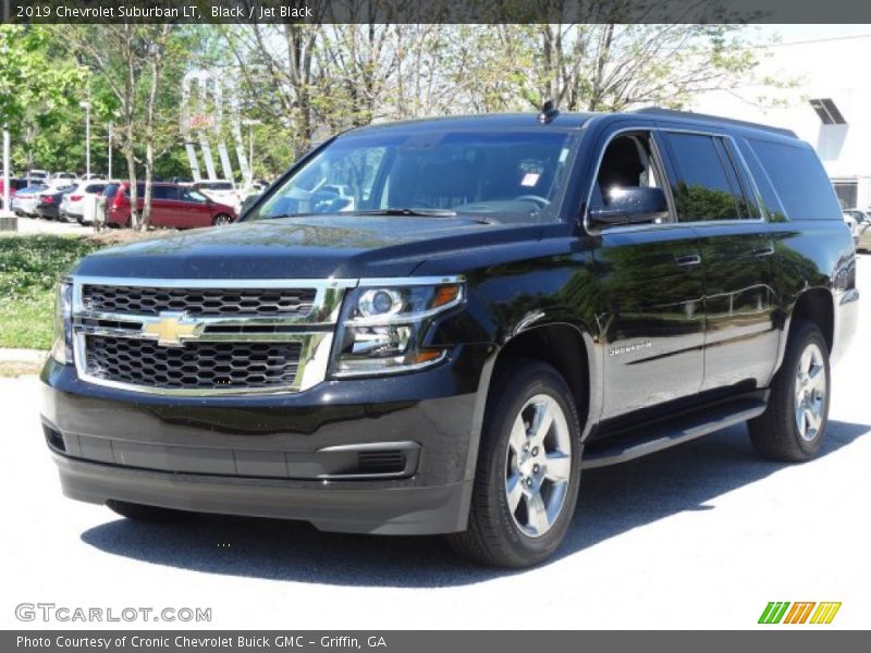 Black / Jet Black 2019 Chevrolet Suburban LT