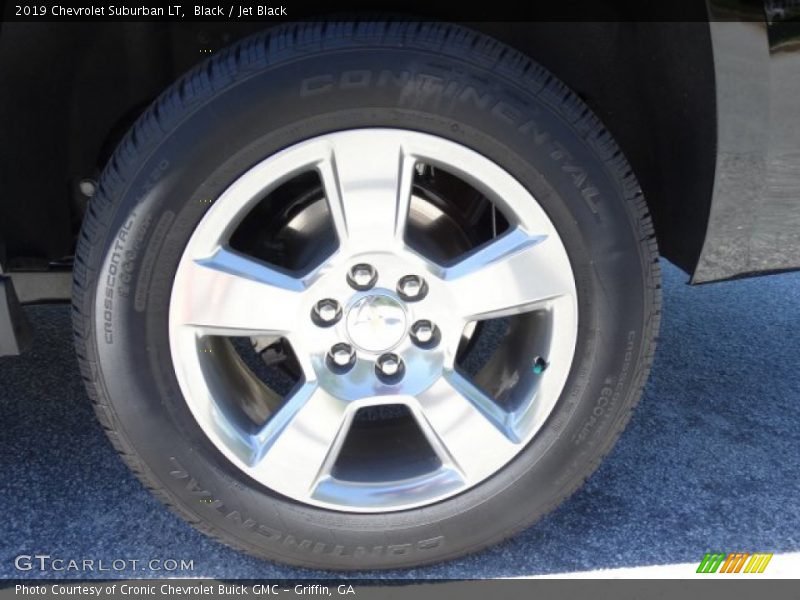 Black / Jet Black 2019 Chevrolet Suburban LT