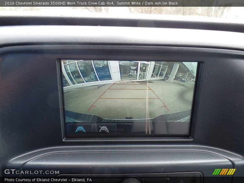 Summit White / Dark Ash/Jet Black 2019 Chevrolet Silverado 3500HD Work Truck Crew Cab 4x4