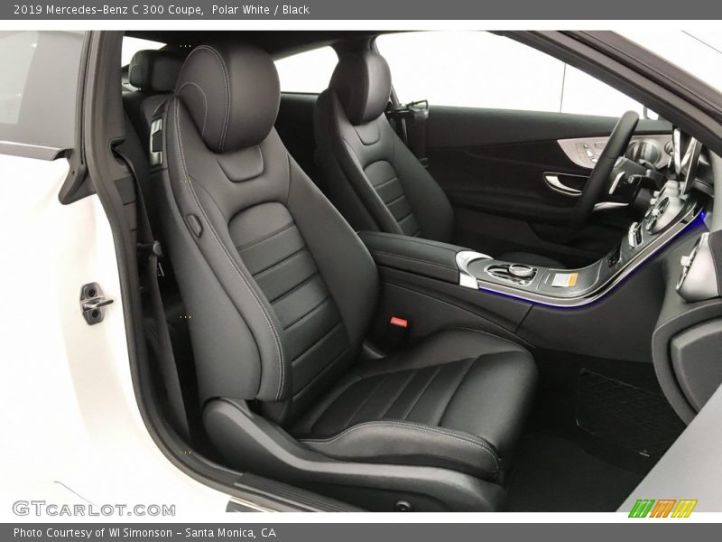 Polar White / Black 2019 Mercedes-Benz C 300 Coupe