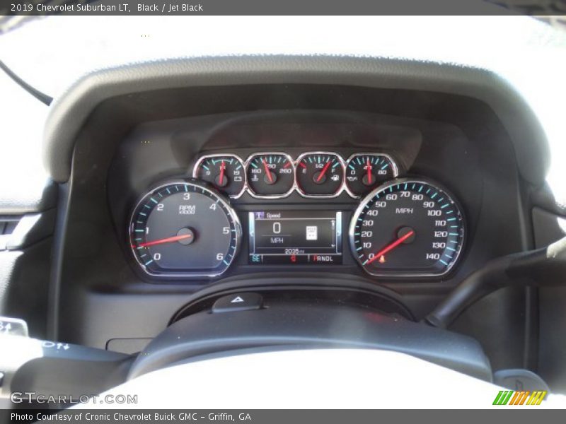 Black / Jet Black 2019 Chevrolet Suburban LT