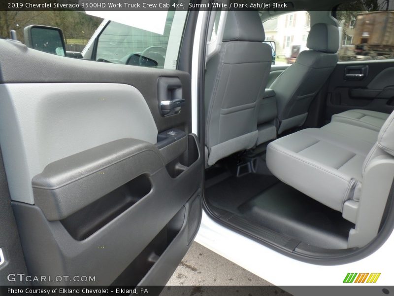 Summit White / Dark Ash/Jet Black 2019 Chevrolet Silverado 3500HD Work Truck Crew Cab 4x4