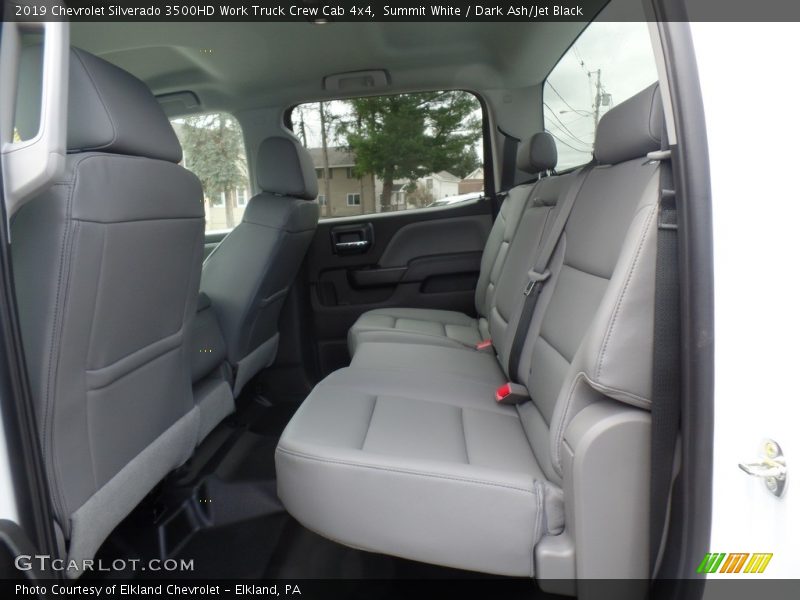 Summit White / Dark Ash/Jet Black 2019 Chevrolet Silverado 3500HD Work Truck Crew Cab 4x4